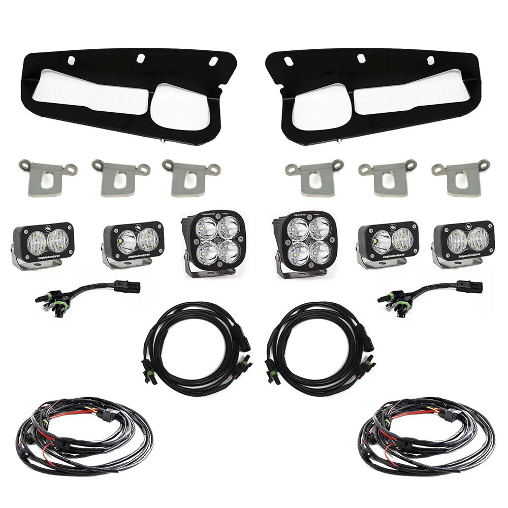 Baja Designs Fog Lights Bronco Fog Pocket Kit 21-Up Ford Bronco Pro Baja Designs - 447763