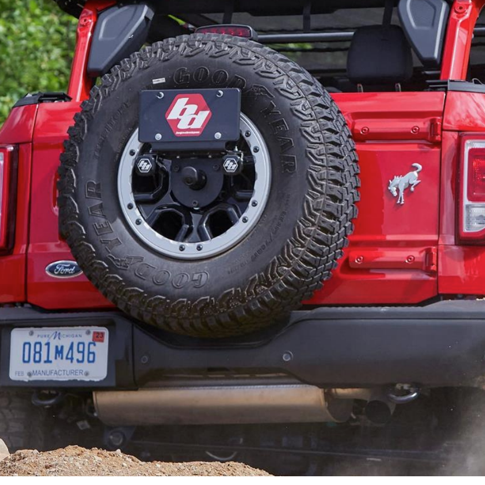 Baja Designs License Plate Ford Bronco Dual S1 W/C Reverse Kit w/Lic Plate Baja Designs - 447765