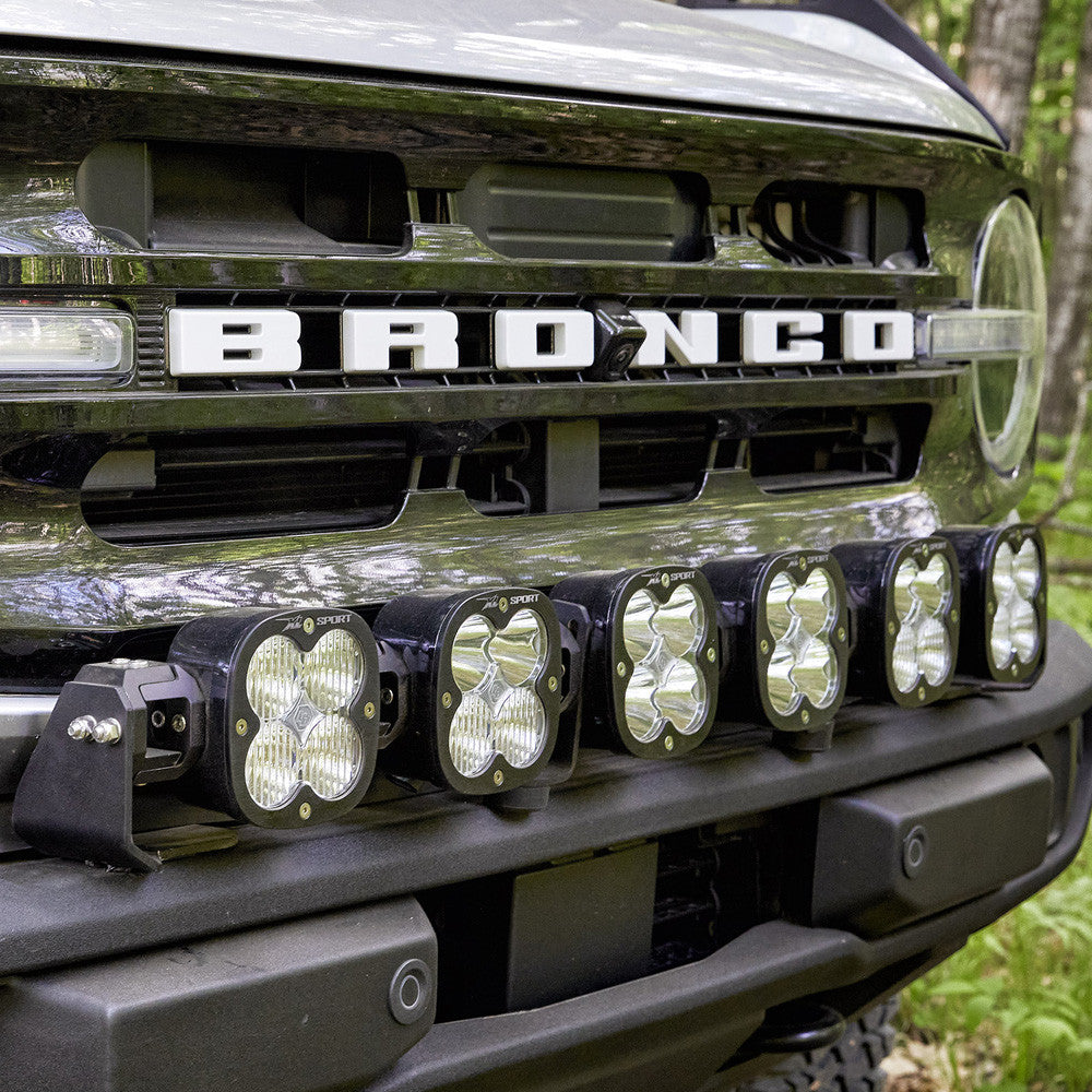 Baja Designs LED Light Bars 6 XL Linkable Light Bar Kit Plastic Bumper Mount 21-Up Ford Bronco Baja Designs - 447768