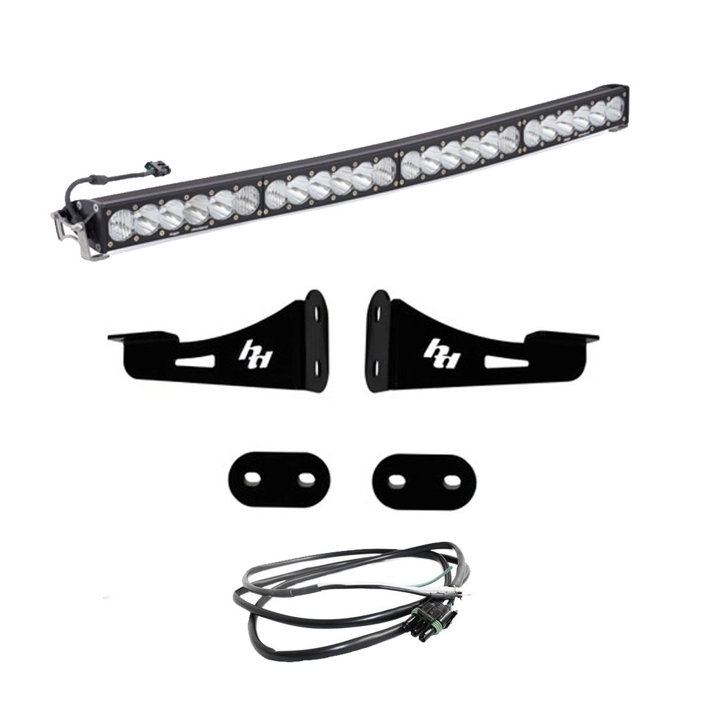 Baja Designs LED Light Kit Ford OnX6+ 40 Inch Arc, Front Bumper Kit Ford 2017-2019 F-250/350 (40 Inch) Baja Designs - 447789