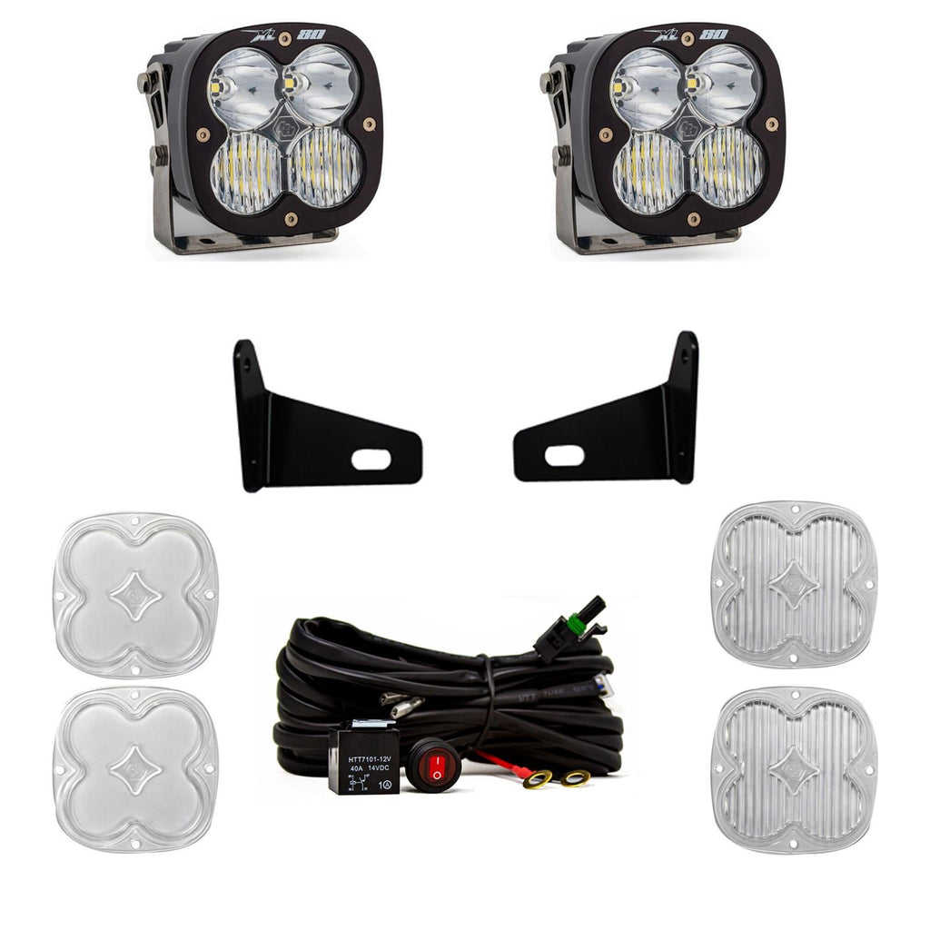 Baja Designs A Pillar Light Mount XL80 A-Pillar Kit 17-22 Maverick X3 Driving/Combo Clear Baja Designs - 447804