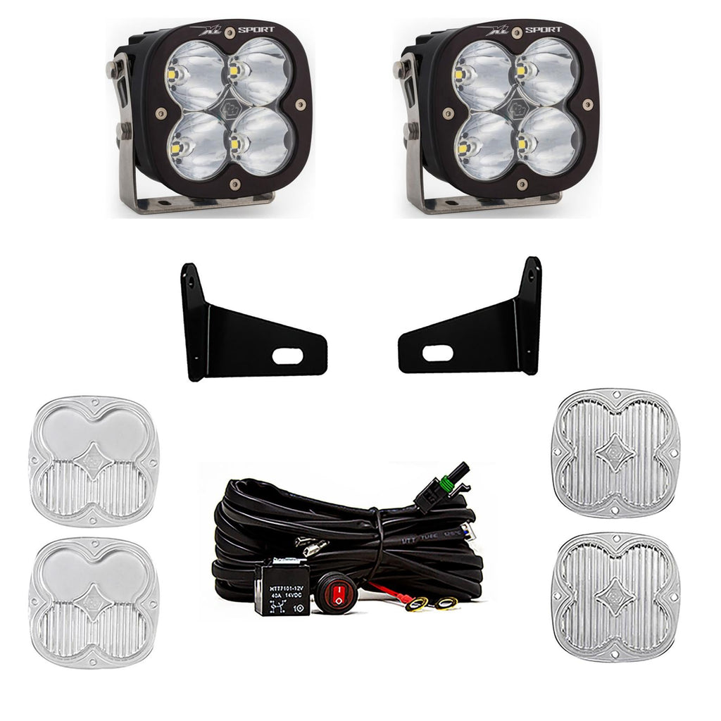 Baja Designs A Pillar Light Mount XL Sport A-Pillar Kit 17-22 Maverick X3 Driving/Combo Clear Baja Designs - 447806