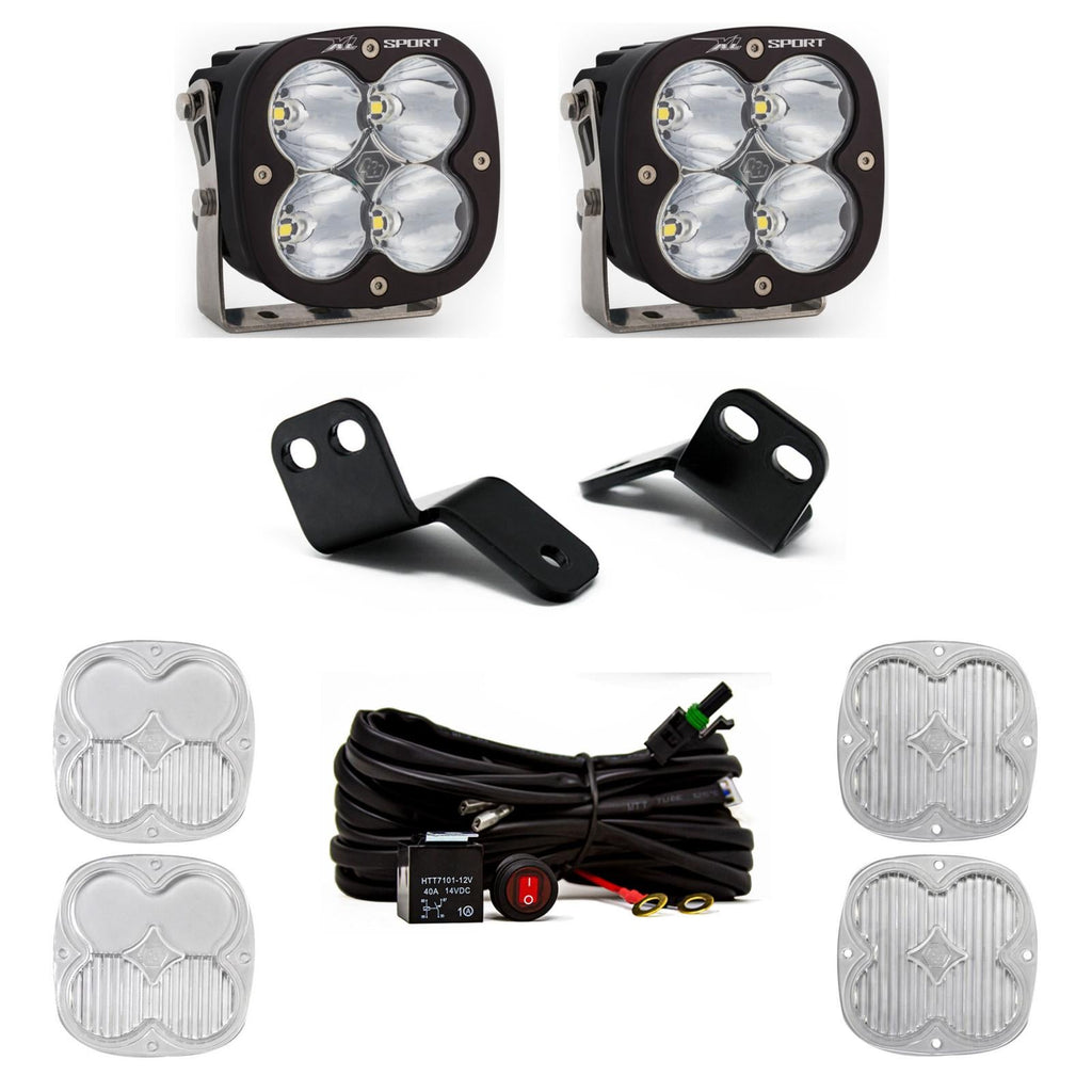 Baja Designs A Pillar Light Mount XL Sport A-Pillar Kit 18-22 Wildcat XX Driving/Combo Clear Baja Designs - 447829