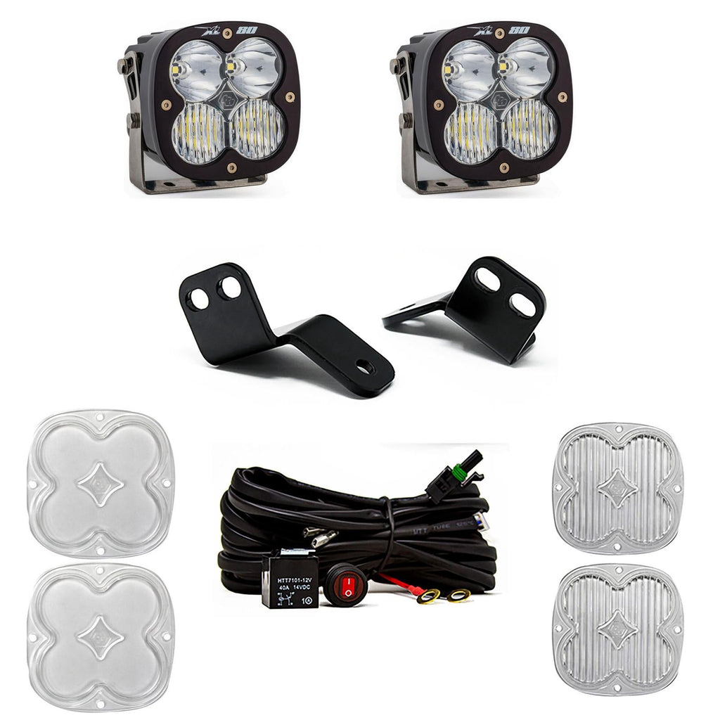 Baja Designs A Pillar Light Mount XL80 A-Pillar Kit 18-22 Wildcat XX Driving/Combo Clear Baja Designs - 447831