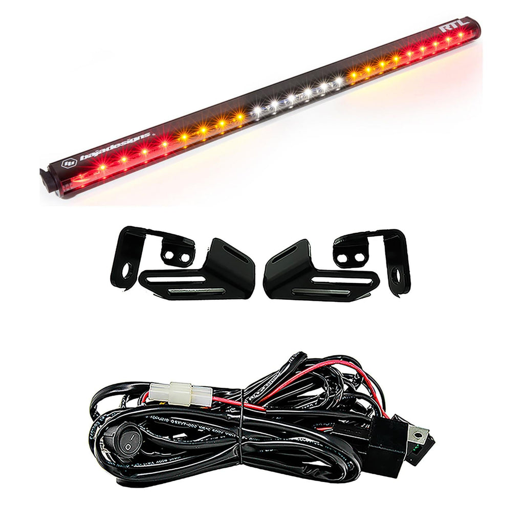 Baja Designs Tail light RTL 30 inch Rear Tail Light Kit 18 Wildcat XX Turn Signal Clear Baja Designs - 447833