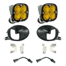 Load image into Gallery viewer, Baja Designs Fog Lights Squadron Pro Fog Pocket Kit 19-24 Sprinter 1500/2500/3500 (Wide Cornering; Amber) - 447874