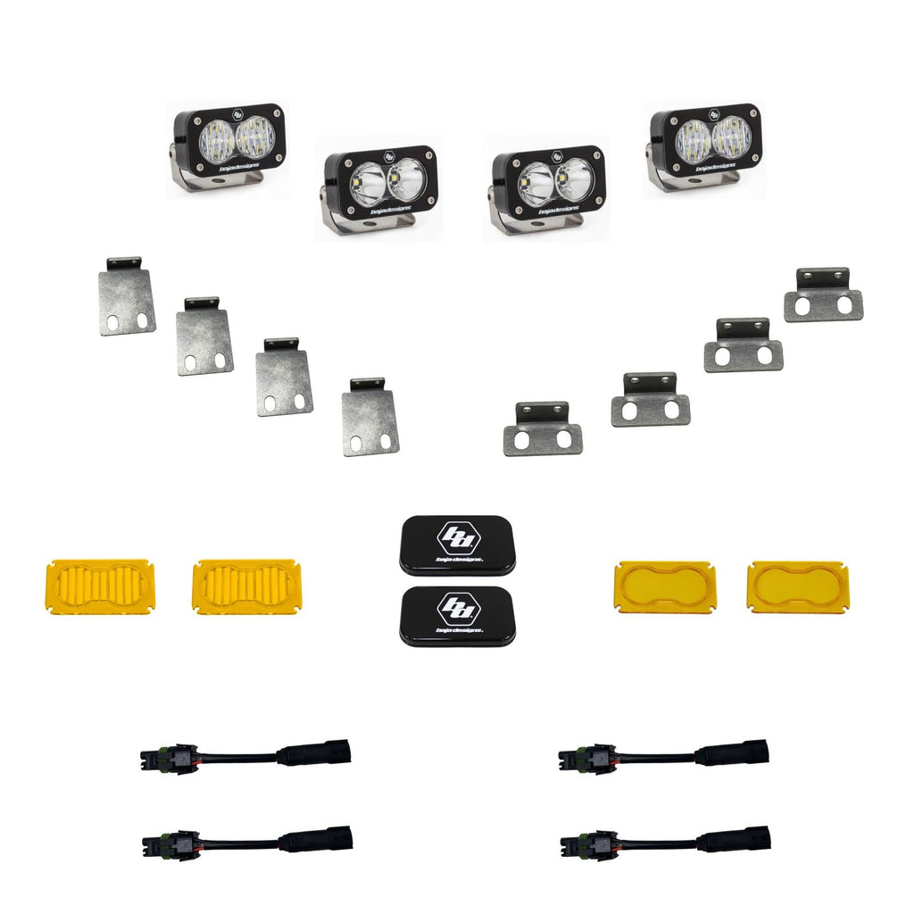 Baja Designs LED Light Kit S2 Pro Fog Pocket Kit Fits 21-On Ford Raptor Baja Designs - 448053
