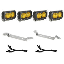 Load image into Gallery viewer, S2 Sport Fog Pocket Kit - 22-Present Toyota Tundra (Wide Cornering; Baja Amber) Baja Designs