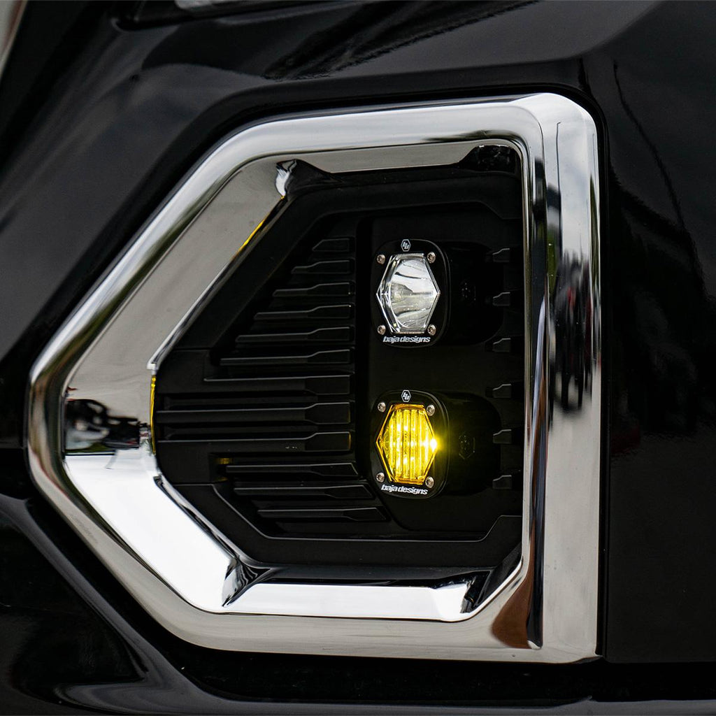 Baja Designs Fog Lights GMC 1500 (19-On) Clear Spot/Amber W/C FPK Baja Designs - 448084