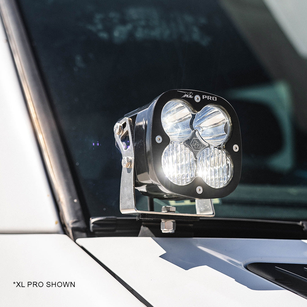 Baja Designs A Pillar Light Mount Mercedes Sprinter Van XL80 A-Pillar Kit Mercedes 2014-2018 Sprinter Van (Driving/Combo; Clear) Baja Designs - 448138