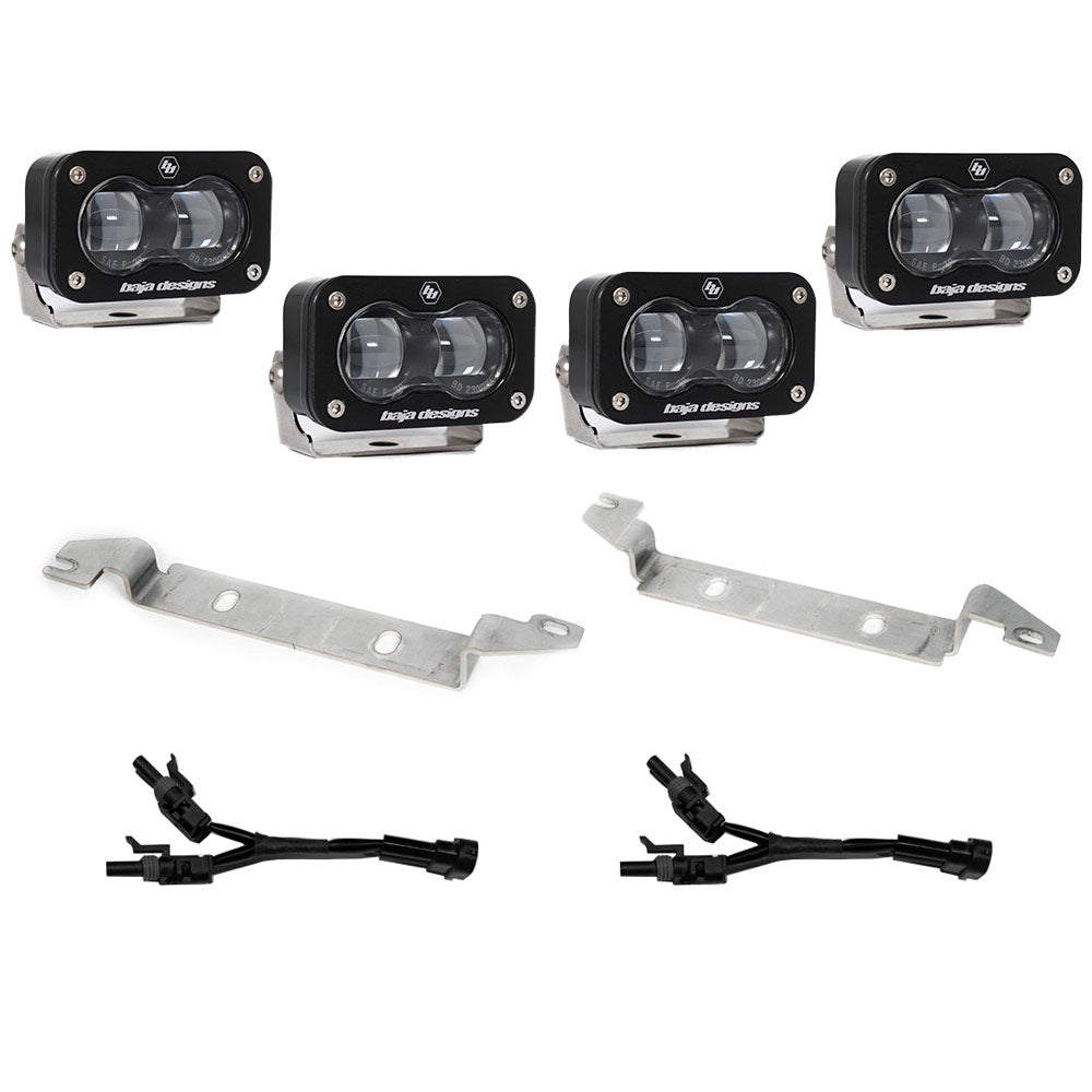 Baja Designs Fog Lights 2022-Present Toyota Tundra S2 SAE OEM Fog Light Replacement Kit Baja Designs - 448162