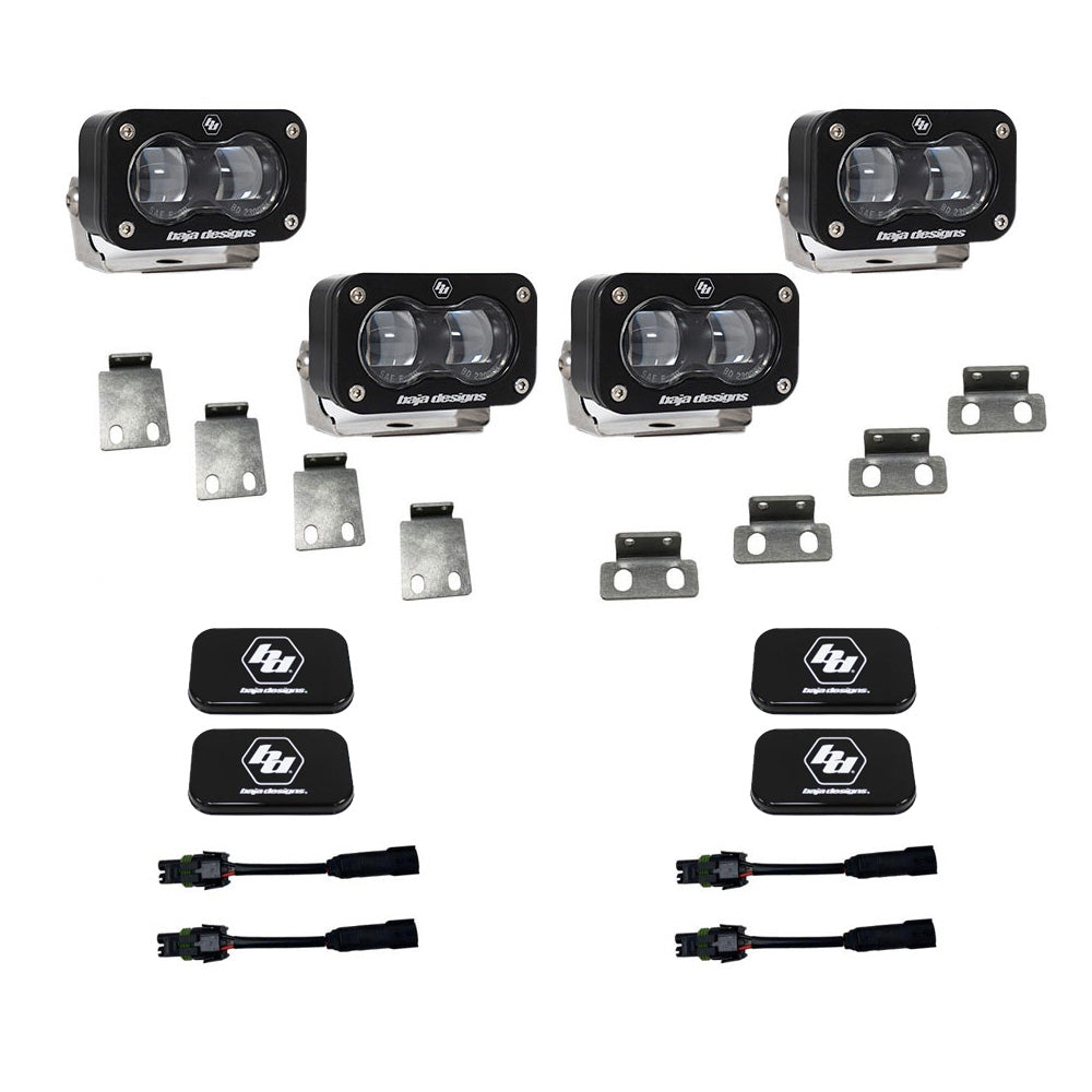 Baja Designs Fog Lights S2 SAE Fog Pocket Kit Fits 21-On Ford Raptor Baja Designs - 448166