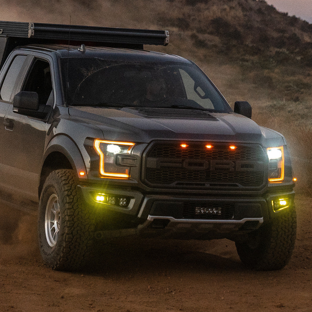 Baja Designs Fog Lights Ford Raptor (17-20) Fog Pocket Kit S2 SAE Pro Baja Designs - 448173