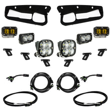 Load image into Gallery viewer, Ford Bronco (21-Present) S2 SAE Baja Amber FPK Pro w/Upfitter Wiring Harness for OEM Steel Bumper Baja Designs