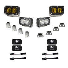 Load image into Gallery viewer, S2 SAE Baja Amber/S2 Sport Fog Pocket Kit Fits 21-On Ford Raptor Baja Designs