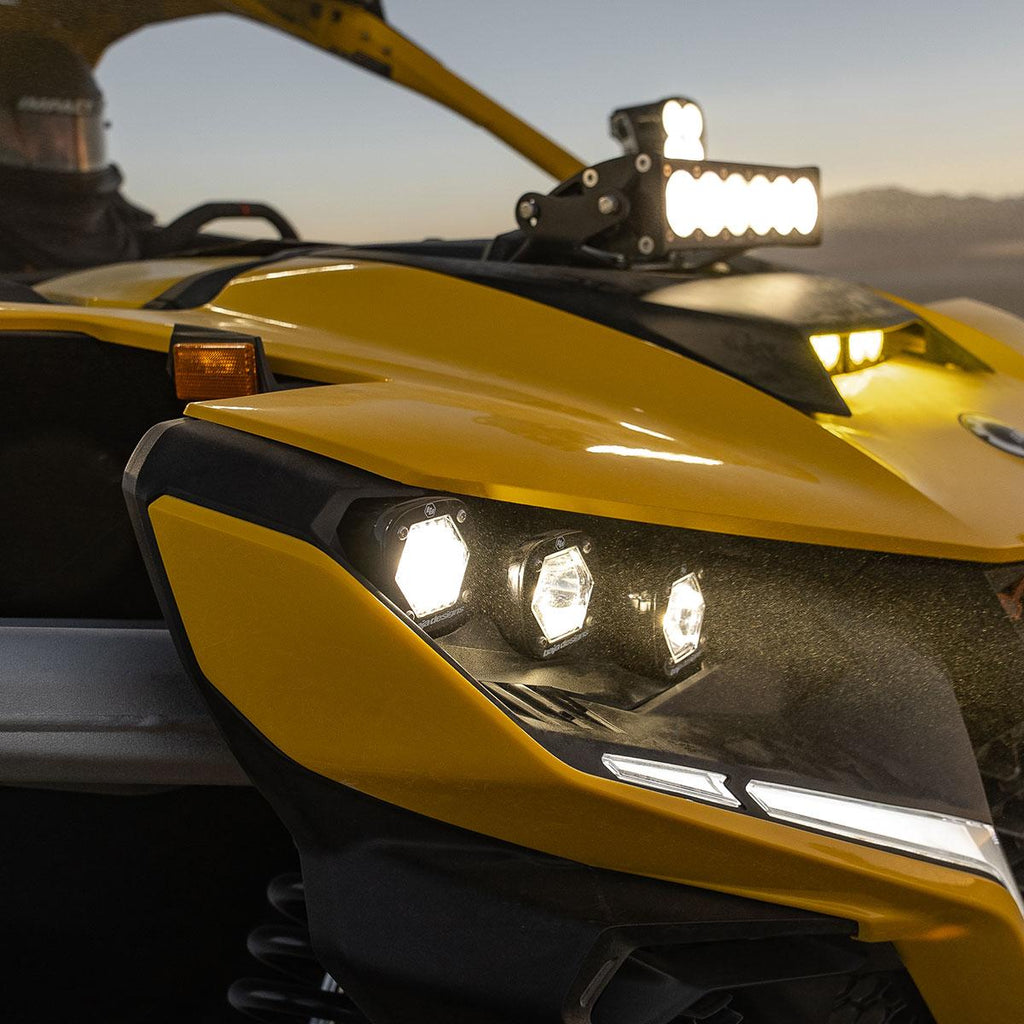 Baja Designs Headlight Kit Can-Am, Maverick R, Triple S1 Headlight Kit Baja Designs - 448186