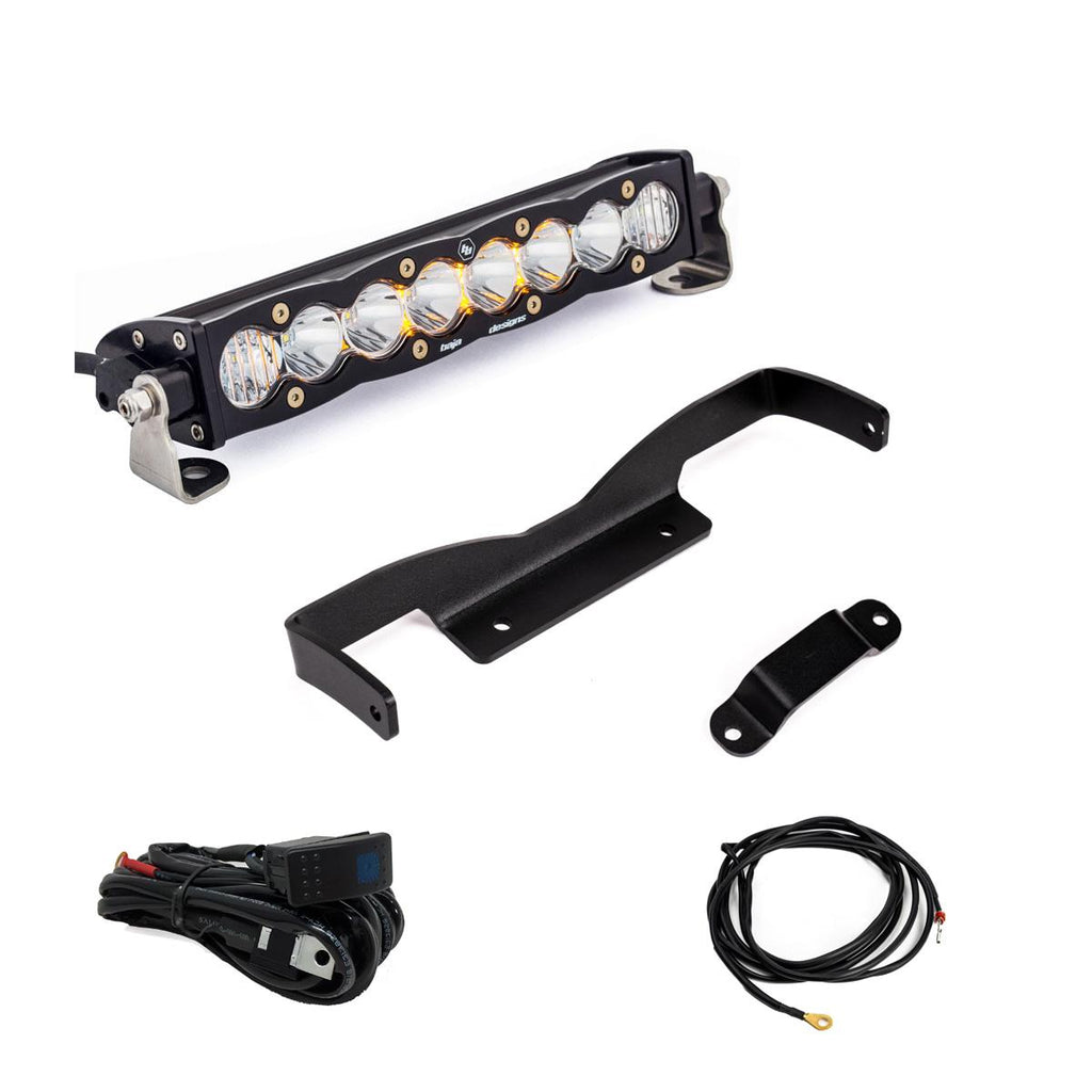 Baja Designs LED Light Kit Can-Am, Maverick R, Clear 10 Inch S8 Shock Tower Kit Baja Designs - 448195