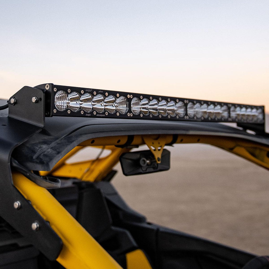Baja Designs LED Light Kit Can-Am, Maverick R, 40 Inch OnX6+ Roof Mount Kit Baja Designs - 448199