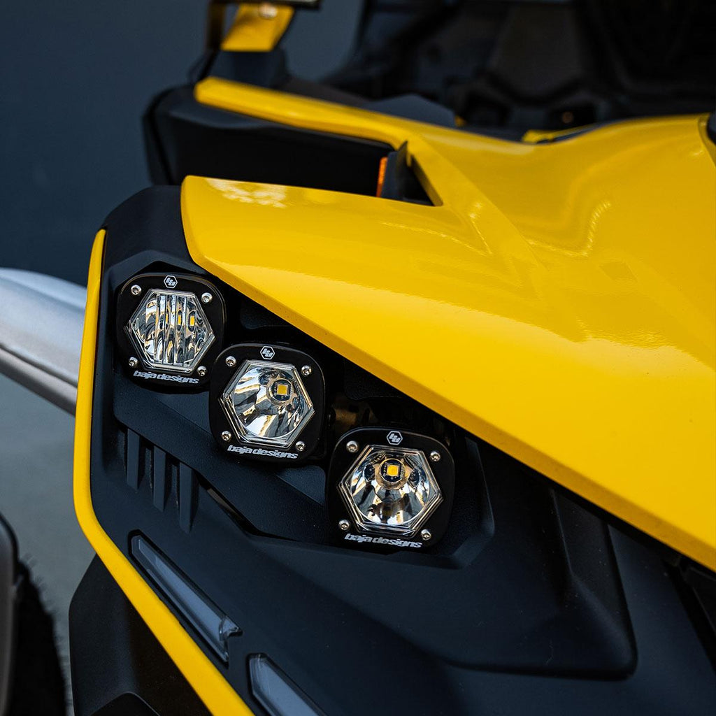 Baja Designs Headlight Kit Can-Am, Maverick R, Triple S1 Unlimited Headlight Kit Baja Designs - 448204