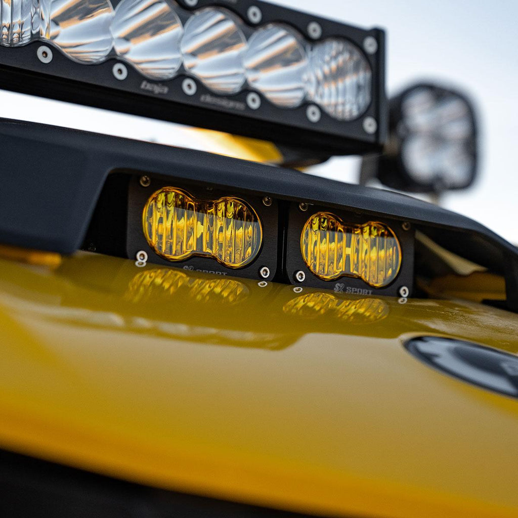 Baja Designs LED Light Kit Can-Am, Maverick R, Dual S2 Pro Hood Kit Baja Designs - 448208