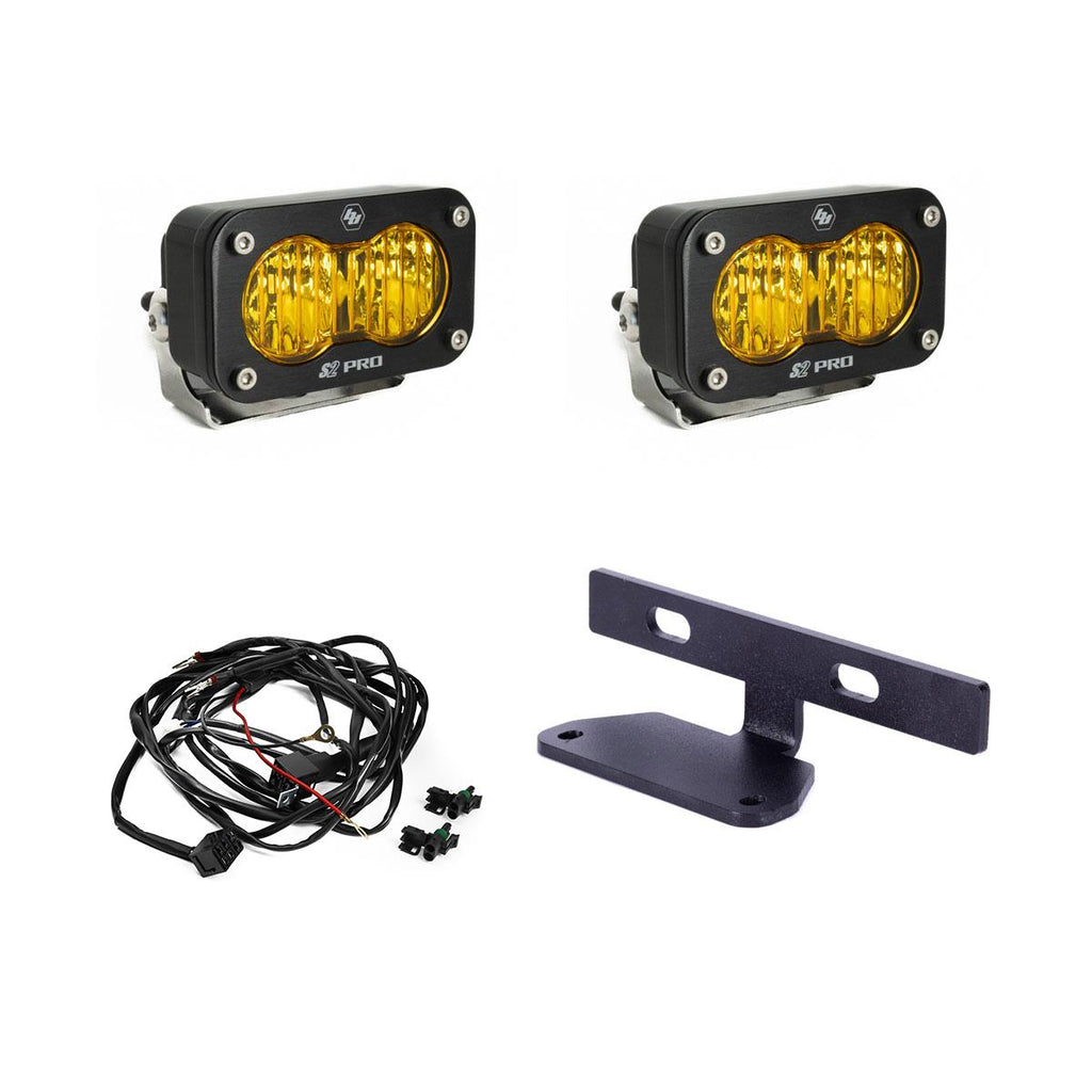 Baja Designs LED Light Kit Can-Am, Maverick R, Dual S2 Pro Hood Kit Baja Designs - 448208
