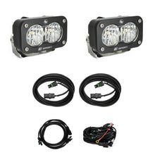Load image into Gallery viewer, Baja Designs LED Light Kit S2 Sport W/C Reverse Kit Wide Cornering Clear Toggle Wiring - 448209