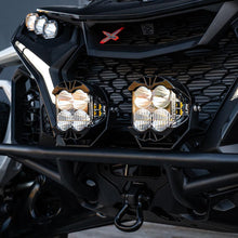 Load image into Gallery viewer, Baja Designs Bumper Lights Can-Am Maverick R LP4 Pre-Runner Bumper Kit Amber Baja Designs - 448216