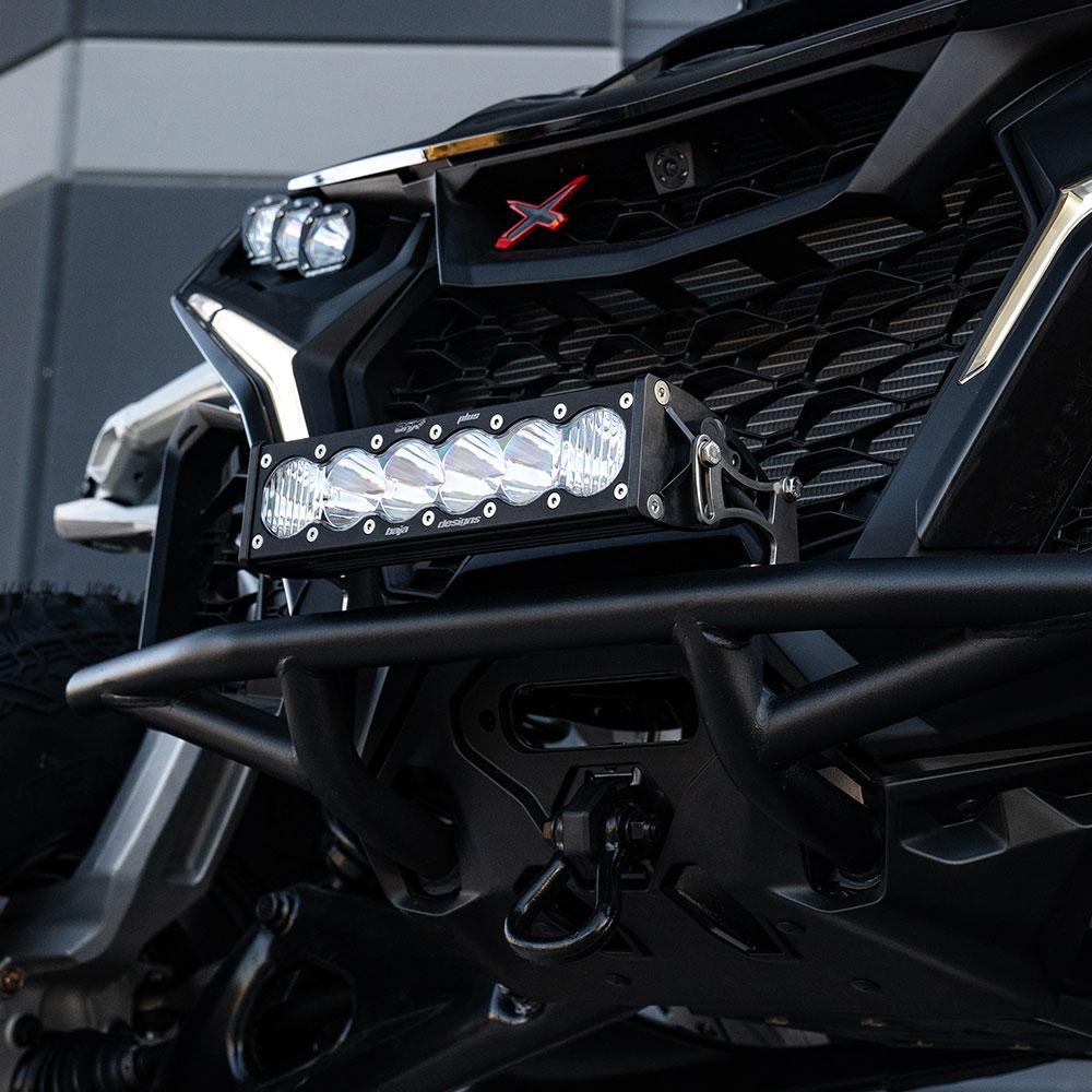 Baja Designs Bumper Lights Can-Am Maverick R 10 Inch OnX6+ Pre-Runner Bumper Kit Baja Designs - 448218