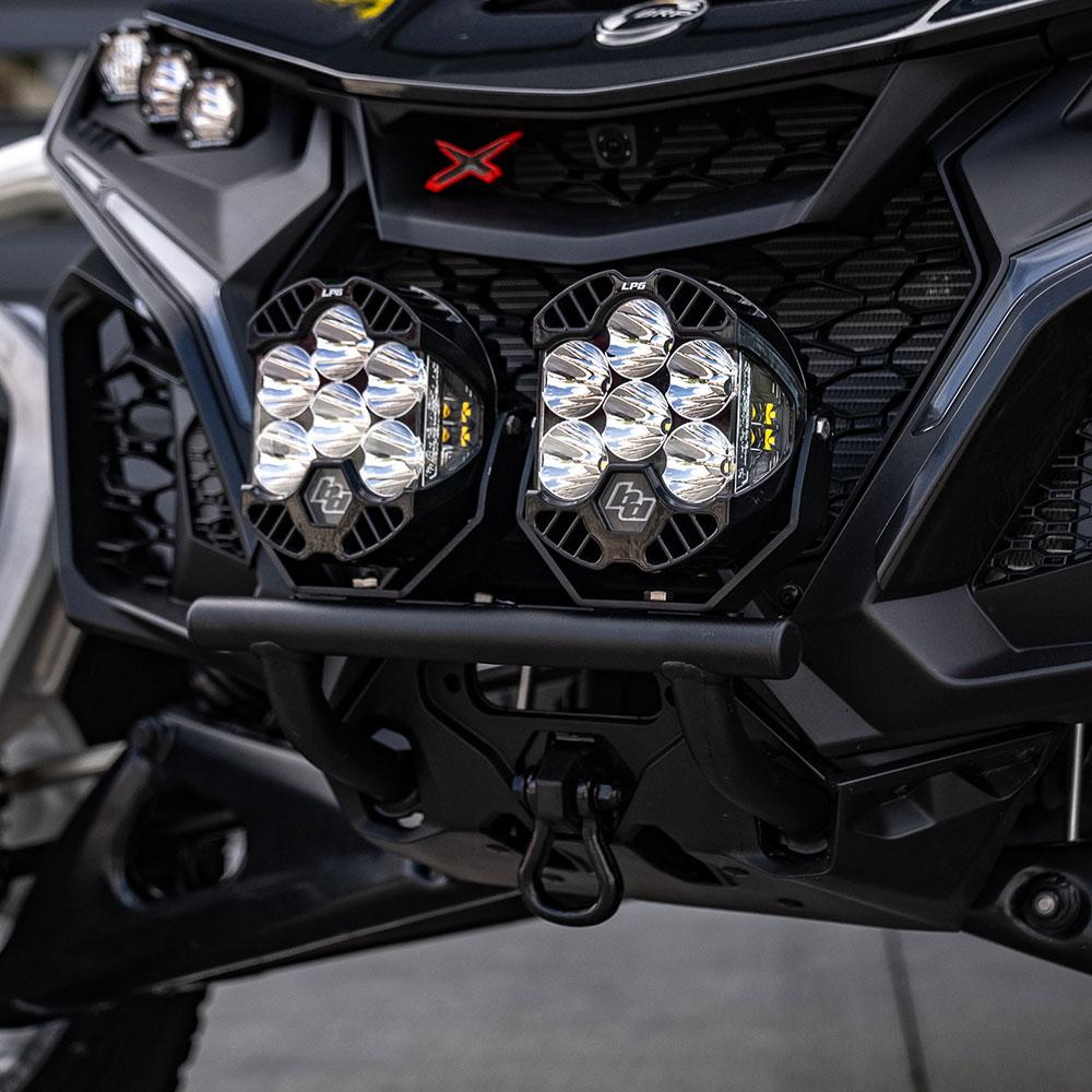 Baja Designs Bumper Lights Can-Am Maverick R LP6 Push Bar Bumper Kit Amber Baja Designs - 448221