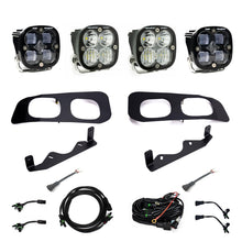 Load image into Gallery viewer, Baja Designs Fog Lights Squadron SAE/Sport Fog Pocket Kit 23-On Ford F-250/350 Super Duty SAE Fog Clear Toggle Wiring - 448225