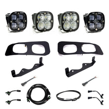 Load image into Gallery viewer, Baja Designs Fog Lights Squadron SAE/Sport Fog Pocket Kit 2023-On Ford F-250/350 Super Duty SAE Fog Clear Upfitter Wiring - 448225UP