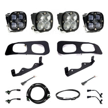 Load image into Gallery viewer, Baja Designs Fog Lights Squadron SAE/Pro Fog Pocket Kit 23-On Ford F-250/350 Super Duty SAE Fog Clear Upfitter Wiring - 448227UP