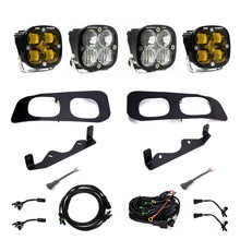 Load image into Gallery viewer, Squadron SAE/Pro Fog Pocket Kit 2023-On Ford F-250/350 Super Duty SAE Fog Amber Toggle Wiring