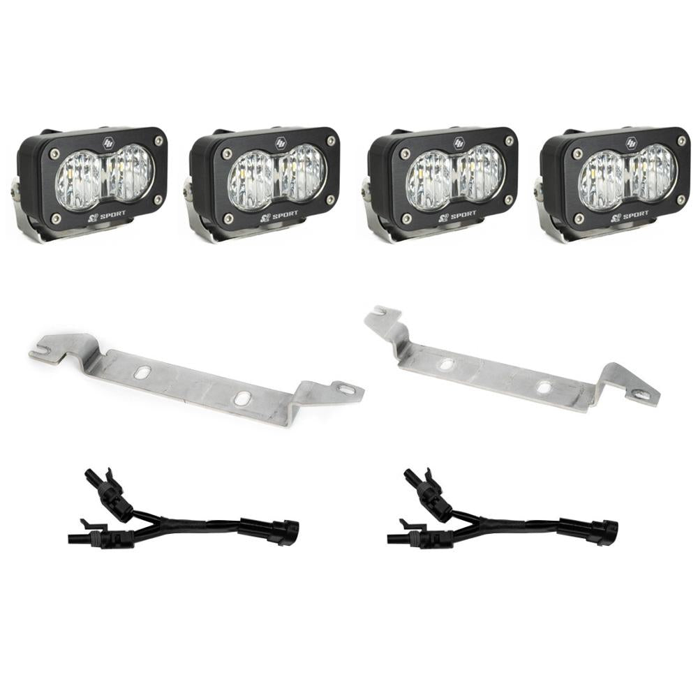 Baja Designs Fog Lights 2024-Present Toyota Tacoma S2 Sport OEM Fog Light Replacement Kit Baja Designs - 448238