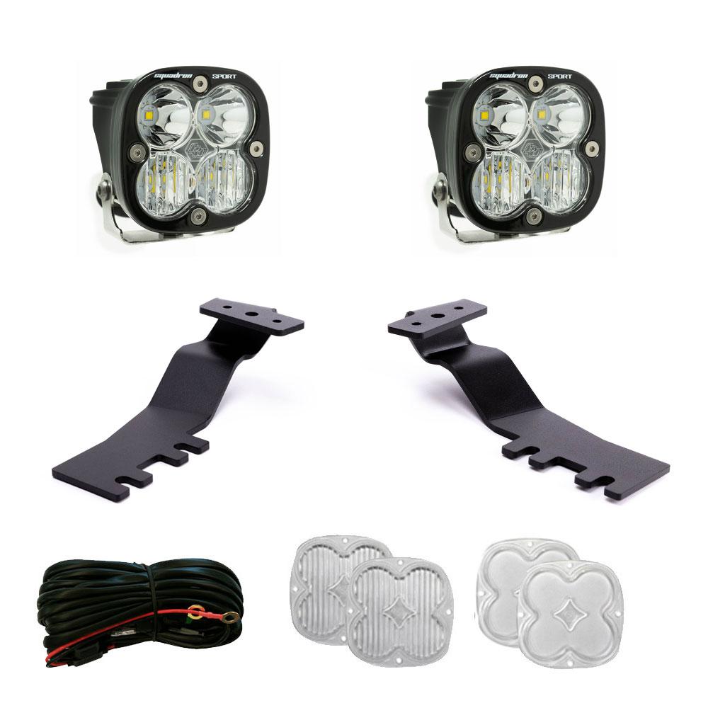 Baja Designs LED Light Kit 2024-On Toyota Tacoma Squadron Sport A-pillar Kit Baja Designs - 448242