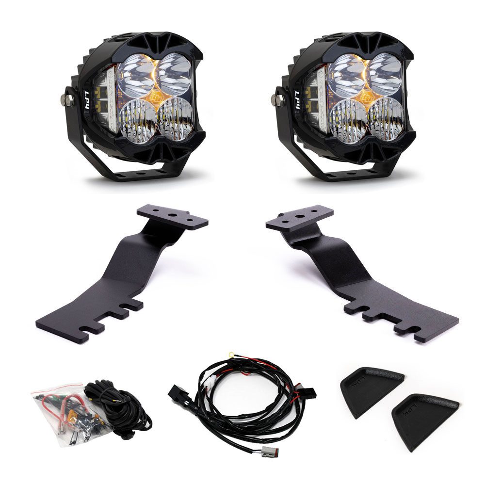 Baja Designs LED Light Kit 2024-On Toyota Tacoma LP4 A-Pillar Kit Baja Designs - 448251