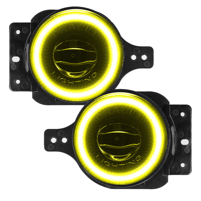 ORACLE Lighting Fog Lights Oracle Jeep Wrangler JL/JT Sport High Performance W LED Fog Lights - ColorSHIFT w/o Controller