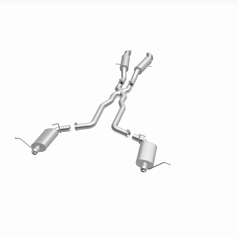 Magnaflow Catback MagnaFlow 12 Jeep Grand Cherokee V8 6.4L Dual Split Rear Exit Stainless Cat Back Performance Exhaust