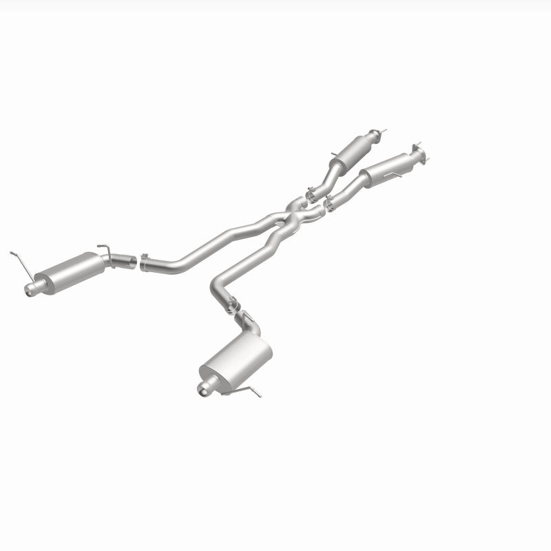 Magnaflow Catback MagnaFlow 12 Jeep Grand Cherokee V8 6.4L Dual Split Rear Exit Stainless Cat Back Performance Exhaust
