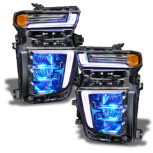 Load image into Gallery viewer, ORACLE Lighting Headlights Oracle 20-21 Chevy Silverado HD 2500RGB Headlight Demon Eye Kit - w/o Controller SEE WARRANTY