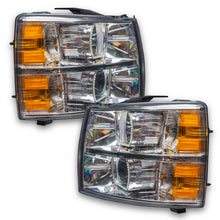 Load image into Gallery viewer, ORACLE Lighting Headlights Oracle 07-13 Chevrolet Silverado SMD HL - Square - ColorSHIFT w/ BC1 Controller SEE WARRANTY