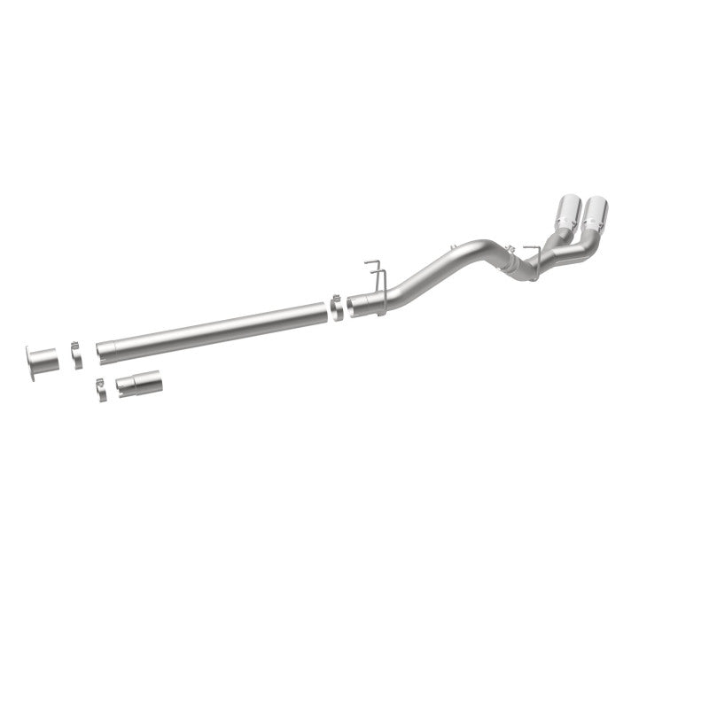 Magnaflow DPF Back MagnaFlow 08-17 Ford F-250/F-350/F-450 4.6L/6.7 DPF-Back SS 4in Dual Single Passenger Side Rear Exit