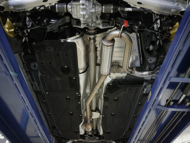aFe Catback aFe 22-23 Ford Maverick EcoBoost L4 2.0L(t) Rebel Series 2-1/2in 304 SS Cat-Back w/ Polished Tip