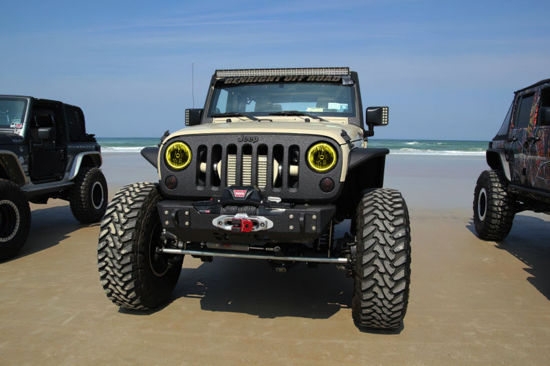 ORACLE Lighting Headlights Oracle 07-16 Jeep Wrangler JK SMD HL - ColorSHIFT w/ BC1 Controller SEE WARRANTY