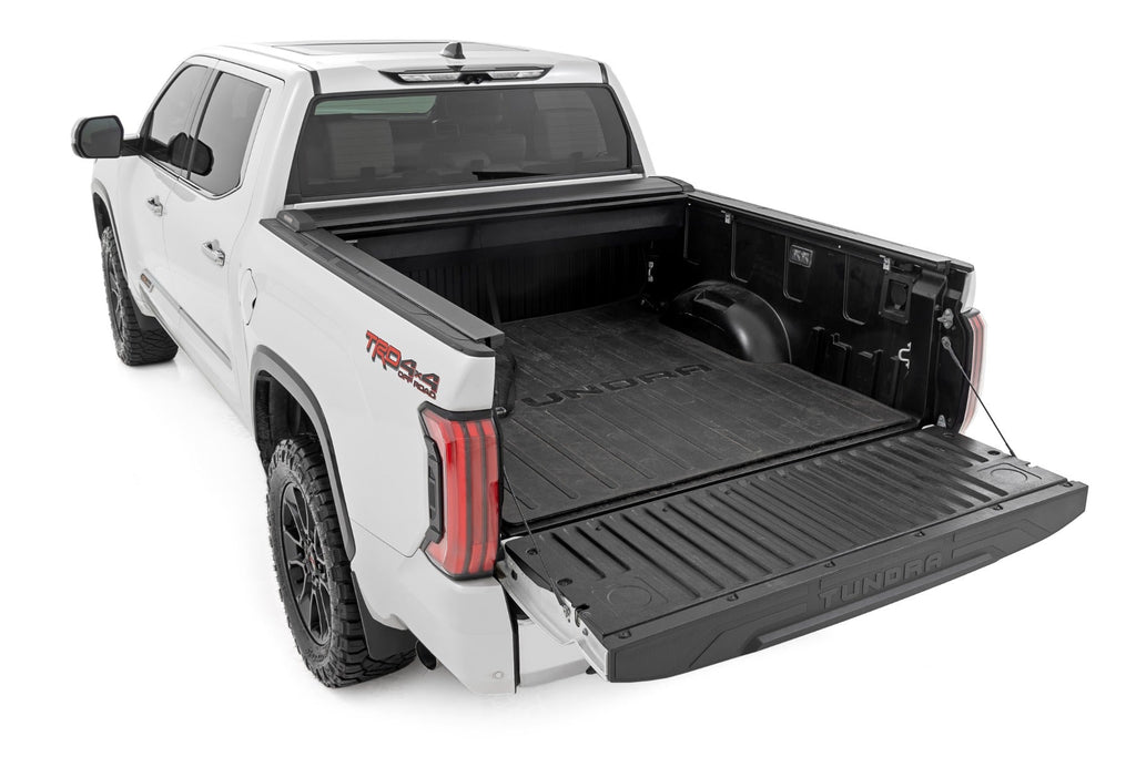 Rough Country Tonneau Covers Retractable Bed Cover 5 Foot 7 Inch Bed Toyota Tundra (2022-2023) Rough Country - 46514551A