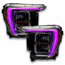 Load image into Gallery viewer, ORACLE Lighting Headlights Oracle 21-22 Ford F-150 ColorSHIFT RGB+W Headlight DRL Upgrade Kit w/ RF Controller SEE WARRANTY