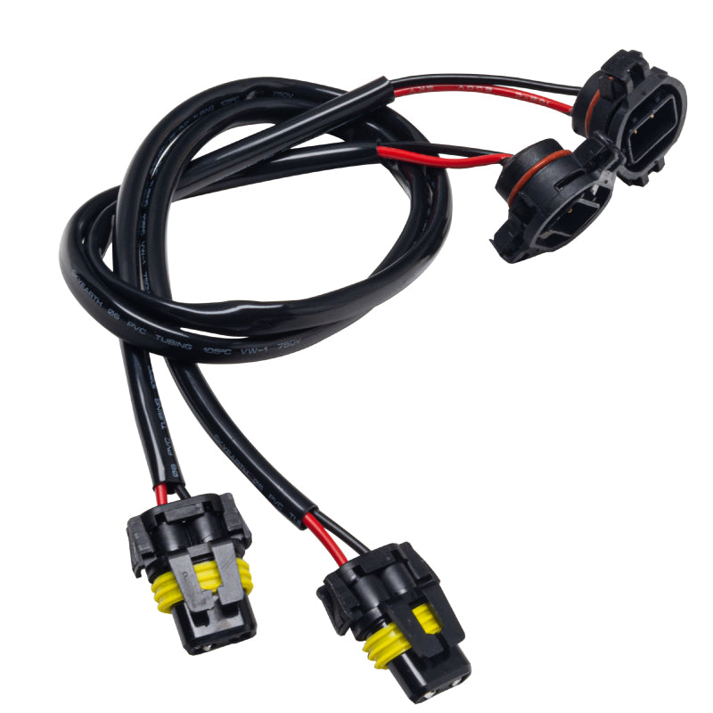ORACLE Lighting Light Accessories and Wiring Oracle Fog Light Wiring Adapter- 9005/9006 to 52/PSX24W (Pair) SEE WARRANTY