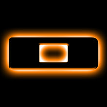 Load image into Gallery viewer, ORACLE Lighting Light Accessories and Wiring ORACLE Lighting Universal Illuminated LED Letter Badges - Matte Blk Surface Finish - D SEE WARRANTY