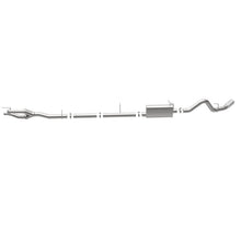 Load image into Gallery viewer, Magnaflow Catback MagnaFlow Sys C/B 11-15 Ford Super Duty F250 6.2L EC CC, SS 3.5in Single Rear Pass Side Ext 5in Tip