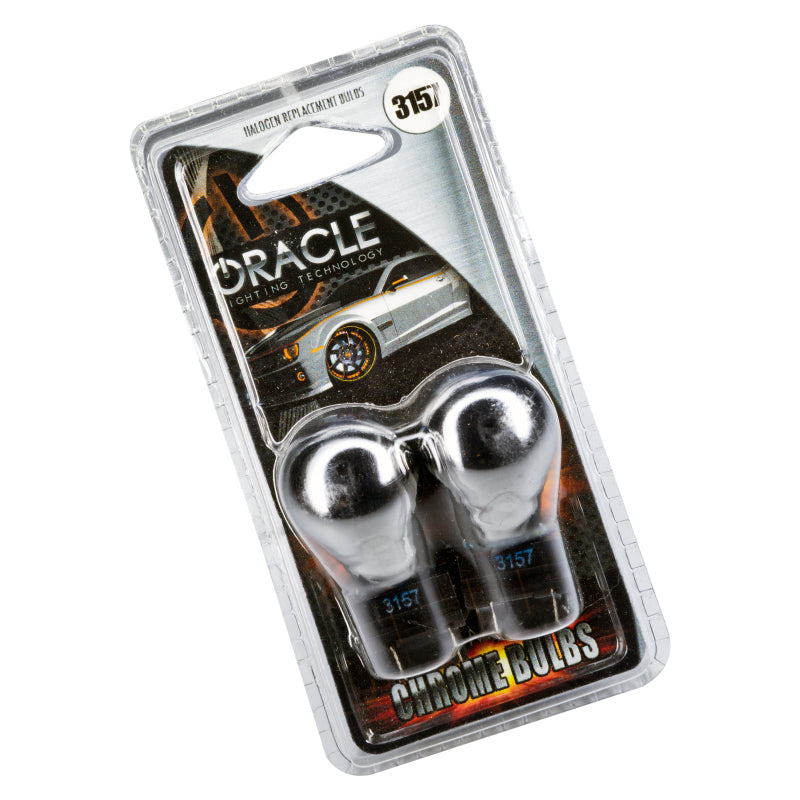 ORACLE Lighting Bulbs Oracle 3157 Chrome Bulbs (Pair) - White SEE WARRANTY